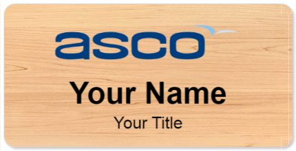 Custom name badges for ASCO  Industries