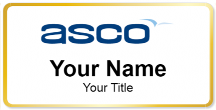 Custom name badges for ASCO Industries