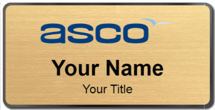 Custom name badges for ASCO Industries