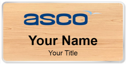 Custom name badges for ASCO  Industries