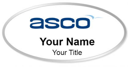 Custom name badges for ASCO  Industries