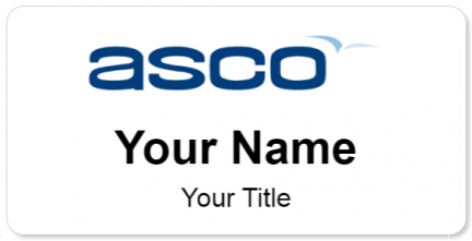Custom name badges for ASCO  Industries