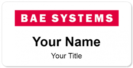 BAE Systems Template Image