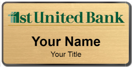 1st United Bank Template Image