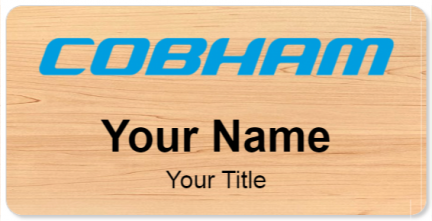 Custom name badges for Cobham