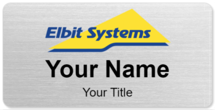 Custom name badges for Elbit Systems
