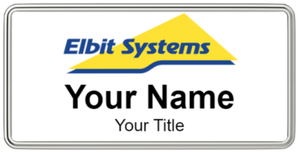 Custom name badges for Elbit Systems