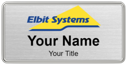 Custom name badges for Elbit Systems