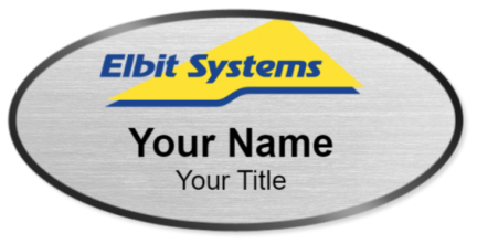 Custom name badges for Elbit Systems