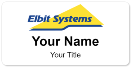 Custom name badges for Elbit Systems