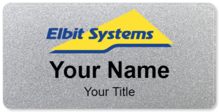 Custom name badges for Elbit Systems