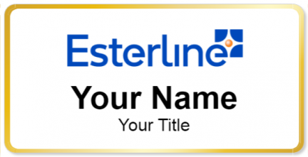 Custom name badges for Esterline