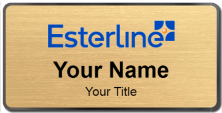 Custom name badges for Esterline