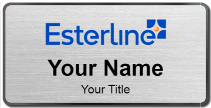 Custom name badges for Esterline