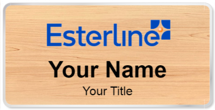 Custom name badges for Esterline