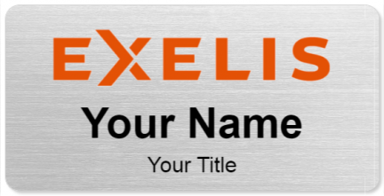 Custom name badges for Exelis