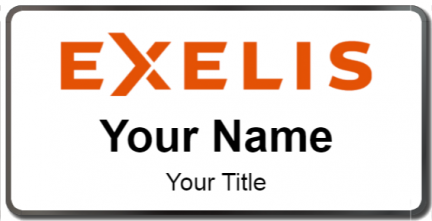 Custom name badges for Exelis