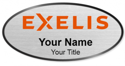 Custom name badges for Exelis