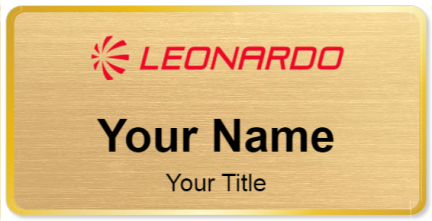 Custom name badges for Leonardo