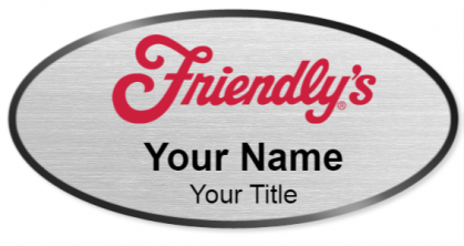 Custom name badges for Friendlys Restaurant