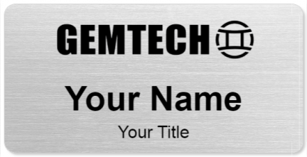 Custom name badges for Gemtech