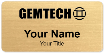 Custom name badges for Gemtech