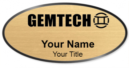Custom name badges for Gemtech