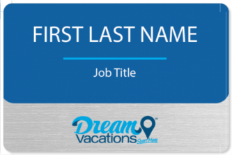 DreamVacations Name Badges