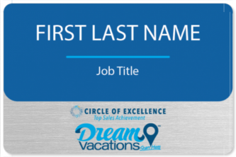 DreamVacations Name Badges