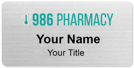 986Pharmacy Name Badges