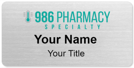 986Pharmacy Name Badges