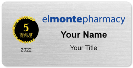 986Pharmacy Name Badges