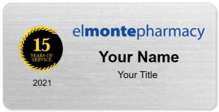986Pharmacy Name Badges
