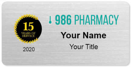 986Pharmacy Name Badges