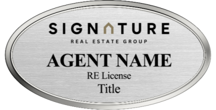 SignatureRealEstate Name Badges