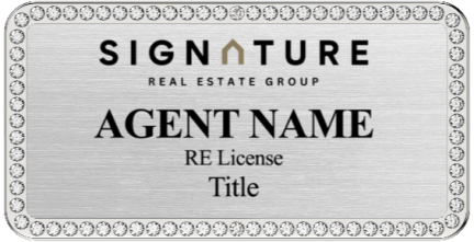 SignatureRealEstate Name Badges