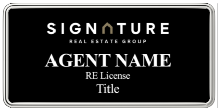 SignatureRealEstate Name Badges