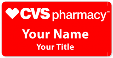 Cvs Name Tags and Badges from NameBadge.com