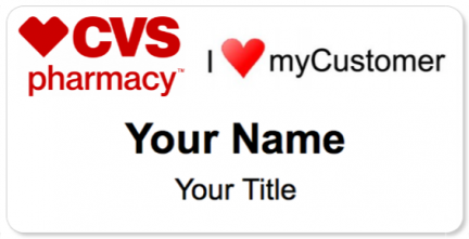 Cvs Name Tags and Badges from NameBadge.com