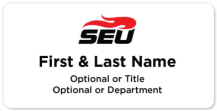 SEU Name Badges
