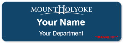 mountholyoke Name Badges
