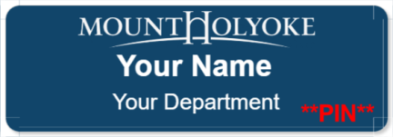 mountholyoke Name Badges