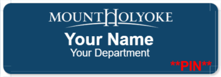 mountholyoke Name Badges