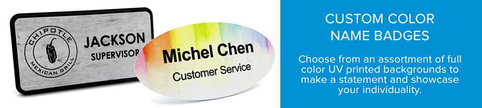 Custom Color Badges